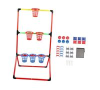 wisoolkic Jeu de défis Sportifs pour L'Aventure intérieure et extérieure : Un Jeu de Lancer Sacs Haricots Polyvalent pour Profiter Moments Amusants à Tout Moment. Lancer Sacs Haricots