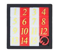 wisoolkic Jeu de Puzzle à Chiffres coulissants, Casse-tête captivant, Jouet de Voyage, activités éducatives créatives, amélioration la résolution problèmes, Jeu Puzzle à Chiffres coulissants