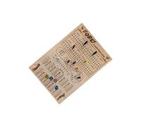 wisoolkic Jeu de société de Bureau Puzzle Golf : Une expérience réflexion logique Amusante à Partager en Famille Entre Amis.