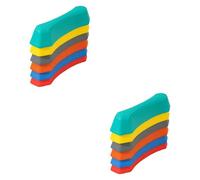 wisoolkic Jeux d'équilibre sensoriel pour Enfants : Dalles, poutres d'équilibre, encouragent la Coordination, la Force et Le Plaisir. Parc d'activités intérieur et extérieur. Blocs de Construction