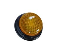 wisoolkic Jouet interactif pour Chien avec Boutons sonores et Lumineux LED : Une expérience d'apprentissage Amusante pour Enfants et Adultes. Idéal pour animer des soirées Quiz, Jaune, 90x40mm