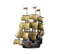 wisoolkic Kit de Construction de maquettes Bateaux en Papier 3D Spacecraft Handcrafts (1 à 250 pièces) - Kit Construction voiliers en Papier résistant pour collectionneurs - Loisirs créatifs pour