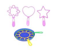 wisoolkic Kits de Fabrication de Bulles avec Baguettes à Bulles : Comprend Un bac à, idéal pour Les Jeux d'été la Plage et la Piscine. Un Divertissement Joyeux pour Les Enfants et