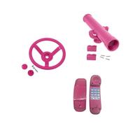 wisoolkic Les Accessoires pour balançoire en Forme de Bateau Pirate offrent des expériences palpitantes Tout en Stimulant l'imagination. Idées Cadeaux pour cabanes dans Les Arbres, StyleB