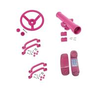 wisoolkic Les Accessoires pour balançoire en Forme de Bateau Pirate offrent des expériences palpitantes Tout en Stimulant l'imagination. Idées Cadeaux pour cabanes dans Les Arbres, Modèle A