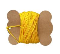 wisoolkic Ligne de plongée sous-Marine Haute résistance à Enrouleur pour Les Doigts, Ligne Durable pour Moulinet de plongée, Flotteur pour épaves et Faune Marine, Balise de, Jaune, 50 m