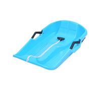 wisoolkic Luge, Snowboard, Toboggan avec Corde de Traction, Planche de Glisse sur l'herbe, Cadeau d'anniversaire d'hiver Robuste pour Enfants, garçons et , Bleu , 65 x 40 x 13 cm