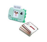 wisoolkic Machine à Lire éducative pour Enfants et Tout-Petits, Stimulant l'acquisition du langage grâce à des expériences d'apprentissage audiovisuelles Amusantes. Machine Lire Les Cartes Flash pour