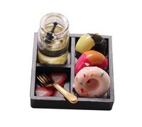 wisoolkic Maison de poupée Miniature, décoration, Accessoires Cadeaux, Enfants de Plus 3 Ans, Maquette scène pour Maison poupée, Jolis Cadeaux d'anniversaire Noël pour Les Enfants Plus