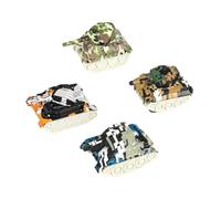 wisoolkic Maquette de Char en Alliage PP, modèle réduit de Char Table Haute résolution, pour Les collectionneurs et Les Enfants. Kit d'assaut à l'échelle 1/76, Type Panther.