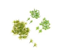 wisoolkic Maquette miniature d'herbe au 1/60e pour un paysage ferroviaire miniature. Arbres et décors réalistes pour la création de mini-dioramas. Architecture ferroviaire