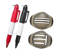 wisoolkic Marqueur de Doublure de Balle Golf, Outil Portable et réutilisable pour Hommes et Femmes, idéal pour trouver la pour Bonne Direction Swing et réaliser Bons Coups.