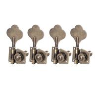 wisoolkic Mécaniques de basse électrique 2R2L : construction métallique lisse, installation facile, accordage précis et finition soignée, 4R Bronze, 82 mm-88 mm