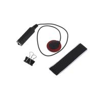 wisoolkic Microphone piézo de contact professionnel pour guitare acoustique, avec câble de 37 cm, pour la capture du son. Accessoires pour guitare, violon, mandoline et banjo. Pièces rechange pour