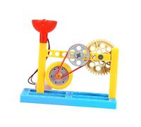 wisoolkic Modèle de générateur à Main Compact et léger, Jouet Scientifique Facile à éduquer pour Un Apprentissage créatif et Amusant Modèle de générateur Puissance manivelle Dynamo