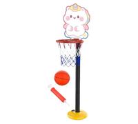 wisoolkic Panier de Basket Multifonction pour Enfants, intérieur et extérieur, Motif Dessin animé, pour garçons et Filles, Poney, 26x22x130cm