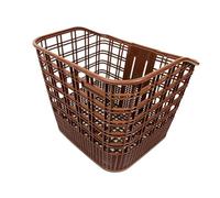 wisoolkic Panier de guidon pour vélo, sacoche de porte-bagages en osier, style classique intemporel, accessoire indispensable pour faire ses courses à vélo, panier pour cadre pliant, accessoire pour