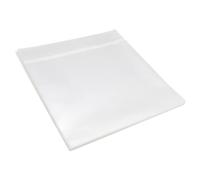 wisoolkic Pochettes extérieures transparentes en plastique pour disques vinyle (lot de 50) : antistatique et durable pour albums et enregistrements.