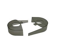 wisoolkic Protège-chaîne Universel pour vélo, imperméable et résistant à l'usure, Compatible avec la Plupart des vélos. Accessoire de Cyclisme pour Les activités de Plein, Noir, 11.7 x 10.4 x 3.2 cm