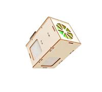 wisoolkic Purificateur d'air en Bois, Jouet Artisanal à Monter soi-même, idéal pour Les Enfants d'âge préscolaire. Un Projet Scientifique passionnant pour l'éveil et Le Bricolage.