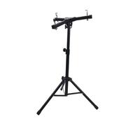 wisoolkic Support de caisse claire réglable en hauteur avec trépied, multi-angles et stable, idéal pour s'entraîner. Patin de support inclus.