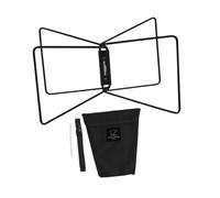 wisoolkic Support de glacière Pliable avec Sac de Transport, Porte-glacière pour Barbecue et Cuisine Domestique, Couleur Argent, Noir, 45 x 27 x 21 cm