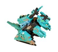 wisoolkic Voiture Dinosaure Transformable : Un Jouet Qui stimule l'imagination grâce à Un mécanisme de déformation Amusant pour Les Enfants, Tyrannosaure Bleu