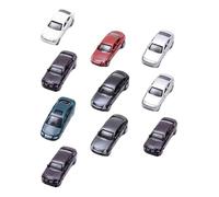 wisoolkic Voitures Miniatures Robustes pour Maison de poupée, Accessoires de Paysage, décor Parking Magnifiquement Peint, Cadeau pour la Famille, Collection modèles réduits Voitures moulées sous