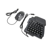 Wisoqu 4 en 1 Mobile Gaming Combo Pack Connexion Directe Clavier Souris Souris Convertisseur Mobile Gamepad Controller pour Jouer