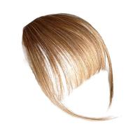 Wispy Bangs Pince à cheveux, perruque de cheveux humains véritables pour femme - Couvre les clairsemés à usage quotidien, postiches, sœurs, épouse, extension de pour rassembler