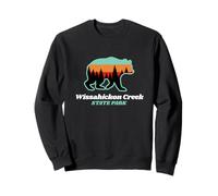 Wissahickon Creek State Park Pennsylvania Ours de randonnée familial Sweatshirt