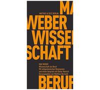 Wissenschaft Als Beruf