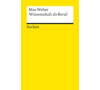 Wissenschaft als Beruf