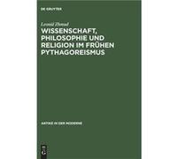 Wissenschaft Philosophie Und Religion Im Fruehen Pythagoreismus Paper Only by Leonid Zhmud Paperback Book Leonid Zhmud (Auteur)