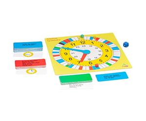 WISSNER 200090.IMP Jeu de Maths, Jeu éducatif pour 2 à 4 Joueurs, Apprentissage de l'affichage analogique et numérique, ludique pour Le succès d'apprentissage