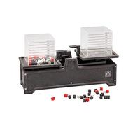 WISSNER AKTIV lernen-Tafelwaage mit 2 Literboxen und Gewichtswürfel-RE-Wood Balance de Table boîtes de 2 litres et Cube de Poids, 070120.000, Multicolore