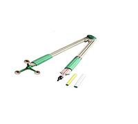 WISSNER® AKTIV lernen - Compas pour Tableau avec 3 Pieds rotatifs - RE-Wood®