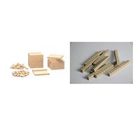 Wissner Dice décimal pour Les mathématiques & AKTIV lernen - Diènes dix bâtons 10 pièces, en RE-Wood®, dans Un Poly-Sac