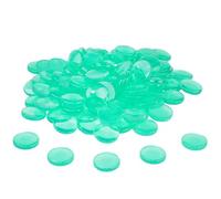 WISSNER® Lot de 100 Pierres de mugule de 20 mm de diamètre - en Plastique RE-Plastique - Incassables et Robustes - pour bricoler, Apprendre et décorer