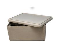 WISSNER® RE-Wood Boîte de rangement, couleur naturelle, 4 l, pour crèche et école primaire, empilable, avec couvercle, solution de rangement respectueuse de l'environnement, pour jouets et matériaux,