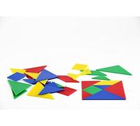 Wissner Tangram Puzzle Jeu de 4 Puzzle chinois - robuste - Fait de plastique solide