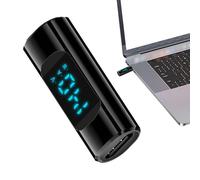 Wisylizv Adaptateur USB C C - Adaptateur Femelle Compatible avec Les appareils de Type C | Adaptateur d'extension Complet 140 W | Affichage numérique mâle t0 mâle et Femelle connecteur HD