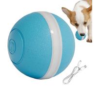 Wisylizv Boules pour chats qui s'allument - Jouet interactif sauteur rechargeable avec lumière LED pour exercice intérieur, divertissement, jeu de chasse