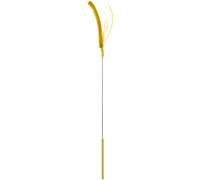 Wisylizv Cat Wand Toy - Simulated Setaria Kitten Toy Rod | Cat Stick | Simulated Dogtail Grass Teaser | Faux Grass Shaped Plush Rod for Physical Training and Playing