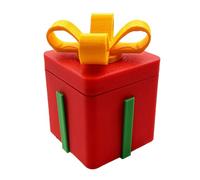 Wisylizv Dē Blague avec arbre de Noël émergent - Dē de jouets de Noël imprimés en 3D - Décoration de maison pour anniversaire, vacances, intérieur, salon, table