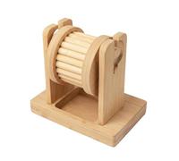 Wisylizv Hamster Wheel - Interactive Roller Feeder | Wooden Enrichment Toy