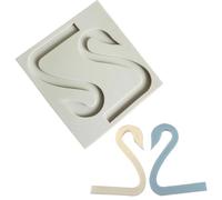 Wisylizv Moules À Fondant En Silicone En Forme De Cygne | Nouveaux Moules À Bonbons En Col De Cygne 3D En Silicone | Fournitures De Cuisine À Faire Soi-même, Moule En Résine Pour Décoration De Gâteaux