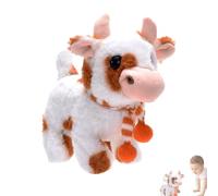 Wisylizv Peluche qui marche interactive - Peluche électrique réaliste avec sons - Peluce qui marche avec queue remuant - Peluce interactive réaliste avec son et mouvement, âme mignonne