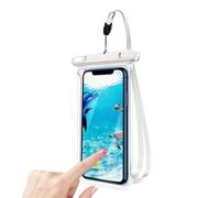 Wisylizv Pochette étanche pour téléphone portable, étui étanche à écran tactile transparent - Sac léger et résistant à la poussière pour voyage, vacances, randonnée, croisière, natation, plongée avec