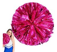Wisylizv Poms de Pom-Pom Girl, Pompons pour Pom-Pom Girl, Grandes Filles pour équipe de Danse, 30 cm, équipe de Jeu de Danse Spirit avec Anneaux adaptés aux Doigts pour et Adultes